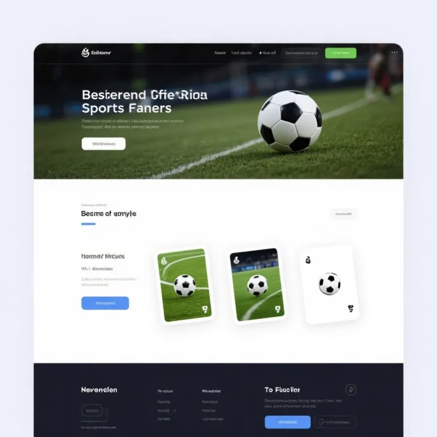 新手友好型世界杯平台界面示意图