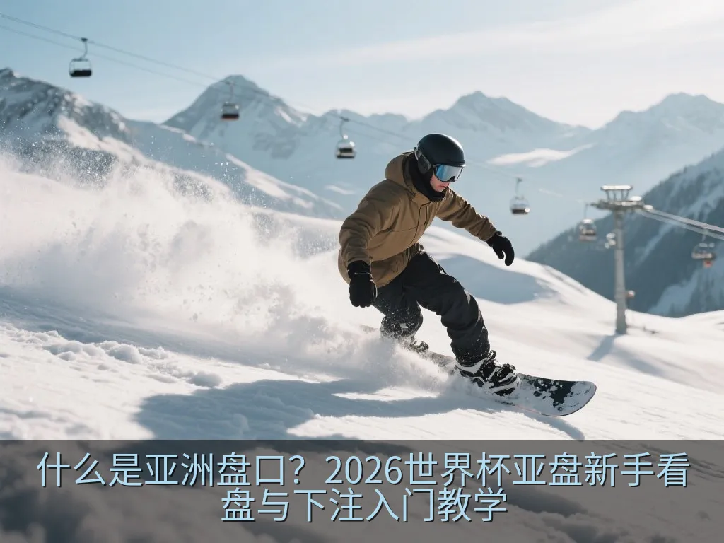 什么是亚洲盘口？2026世界杯亚盘新手看盘与下注入门教学