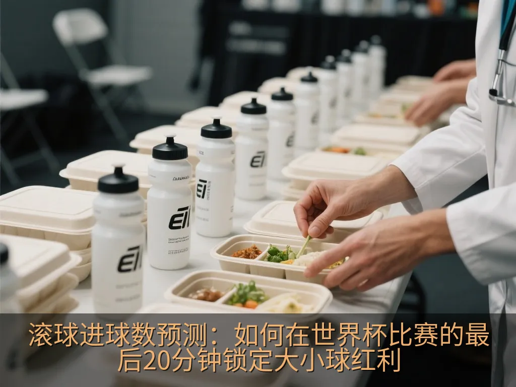 平板电脑上显示的足球比赛走地数据图表与战术分析界面，旁边放着笔记本